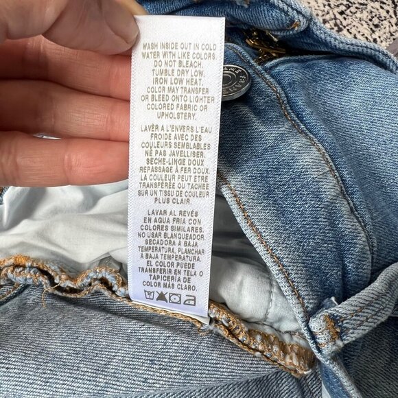 FRAME L’Homme Cutoff Denim Shorts, Size 36 N61 - Picture 10 of 10